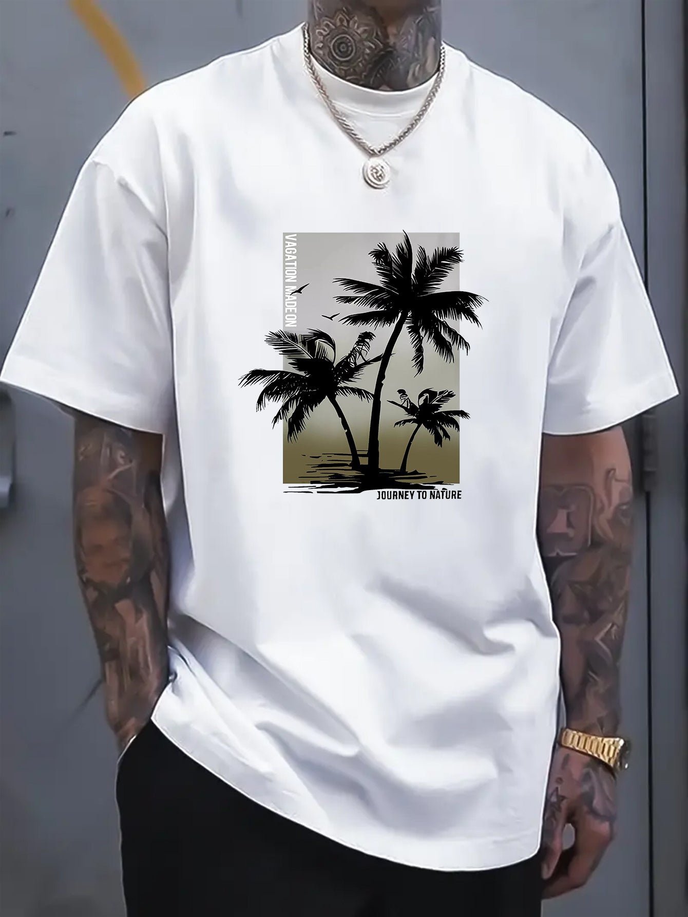 Léger & Cool – T-shirt Homme Été