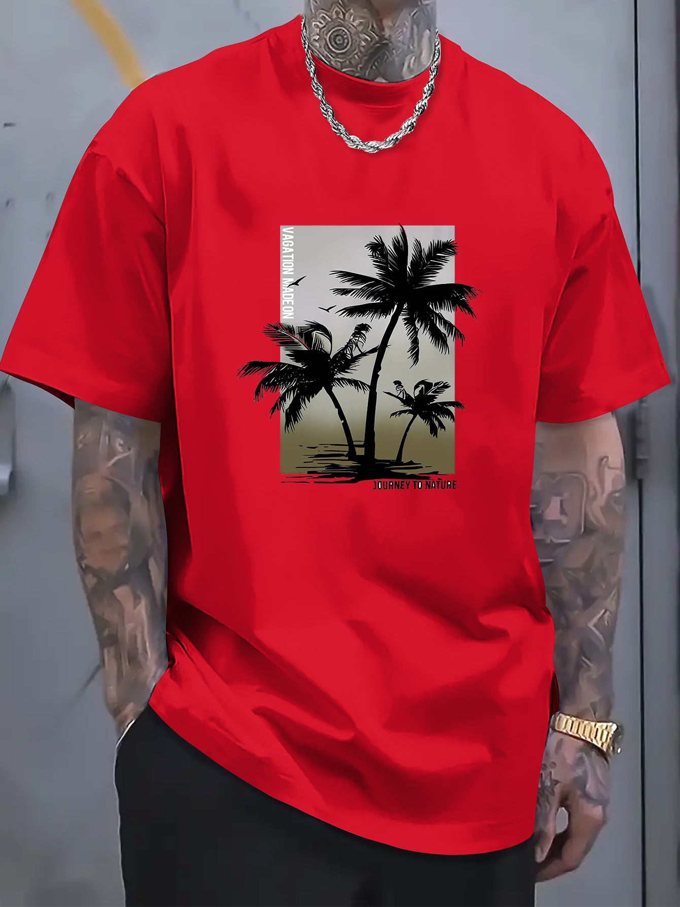 Léger & Cool – T-shirt Homme Été