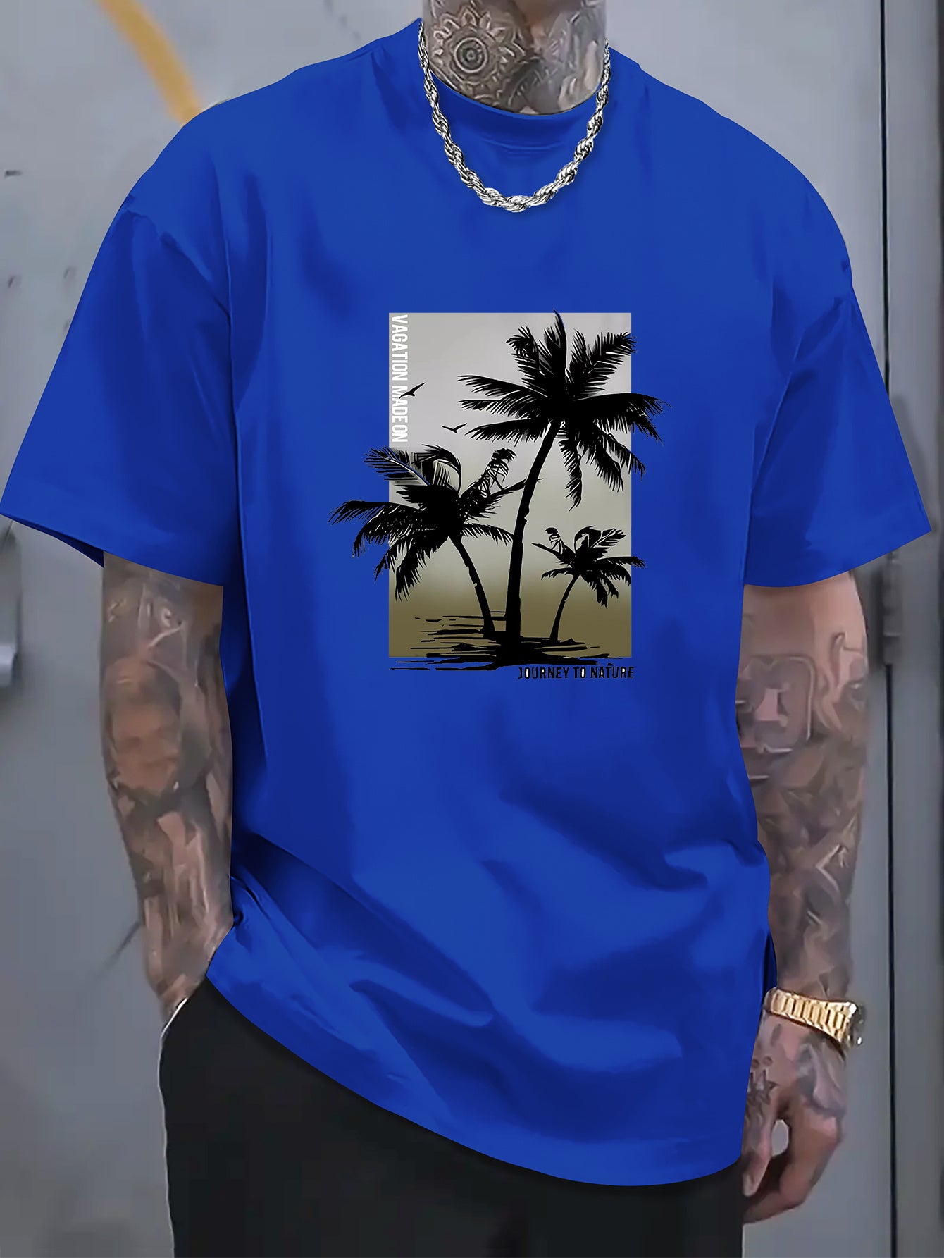Léger & Cool – T-shirt Homme Été