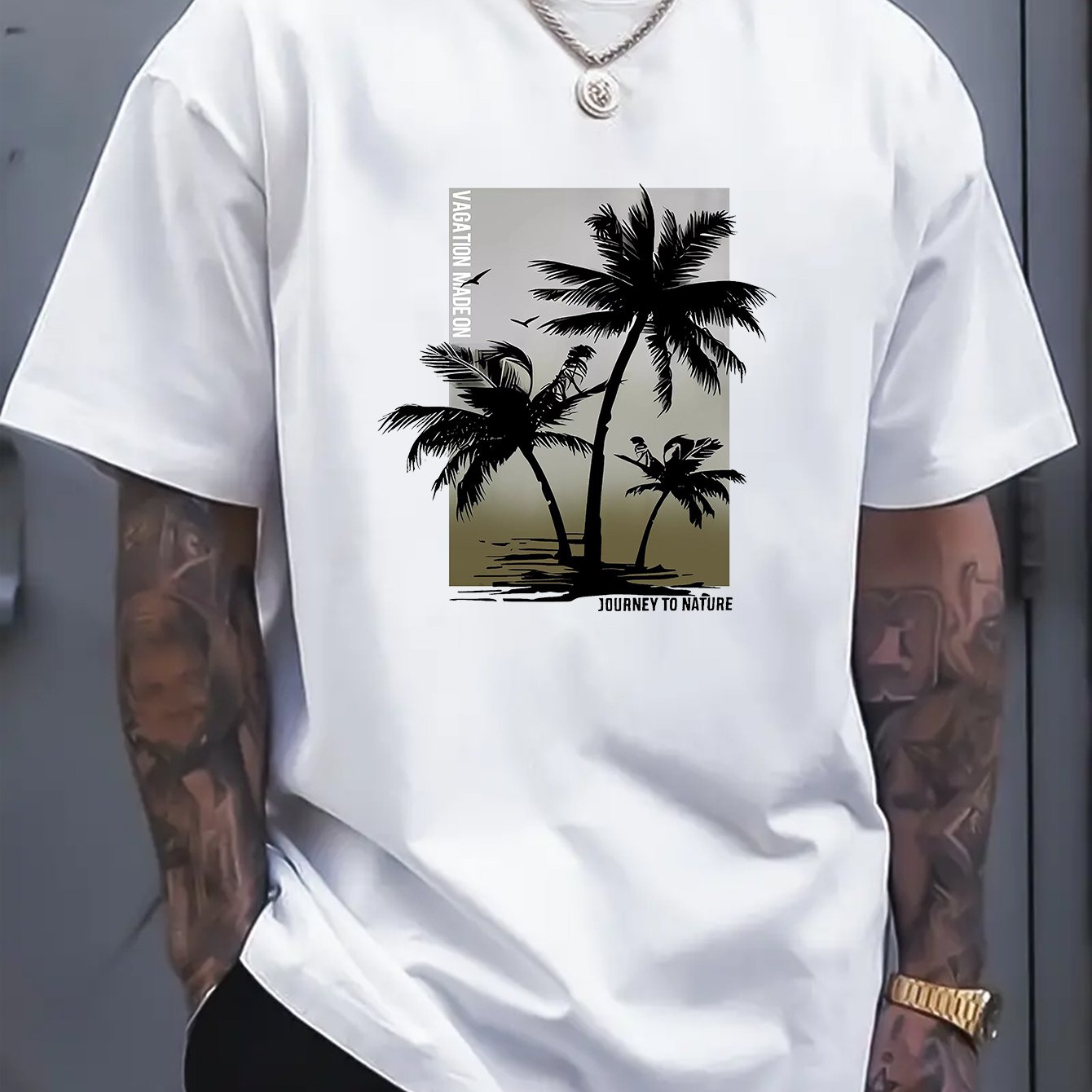 Léger & Cool – T-shirt Homme Été