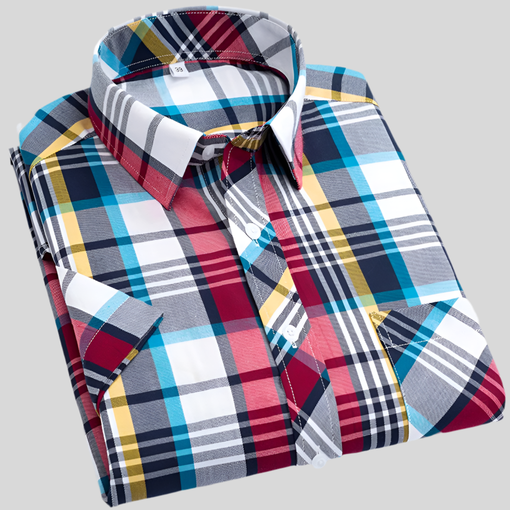 Chemise d'été grande taille en coton doux et frais