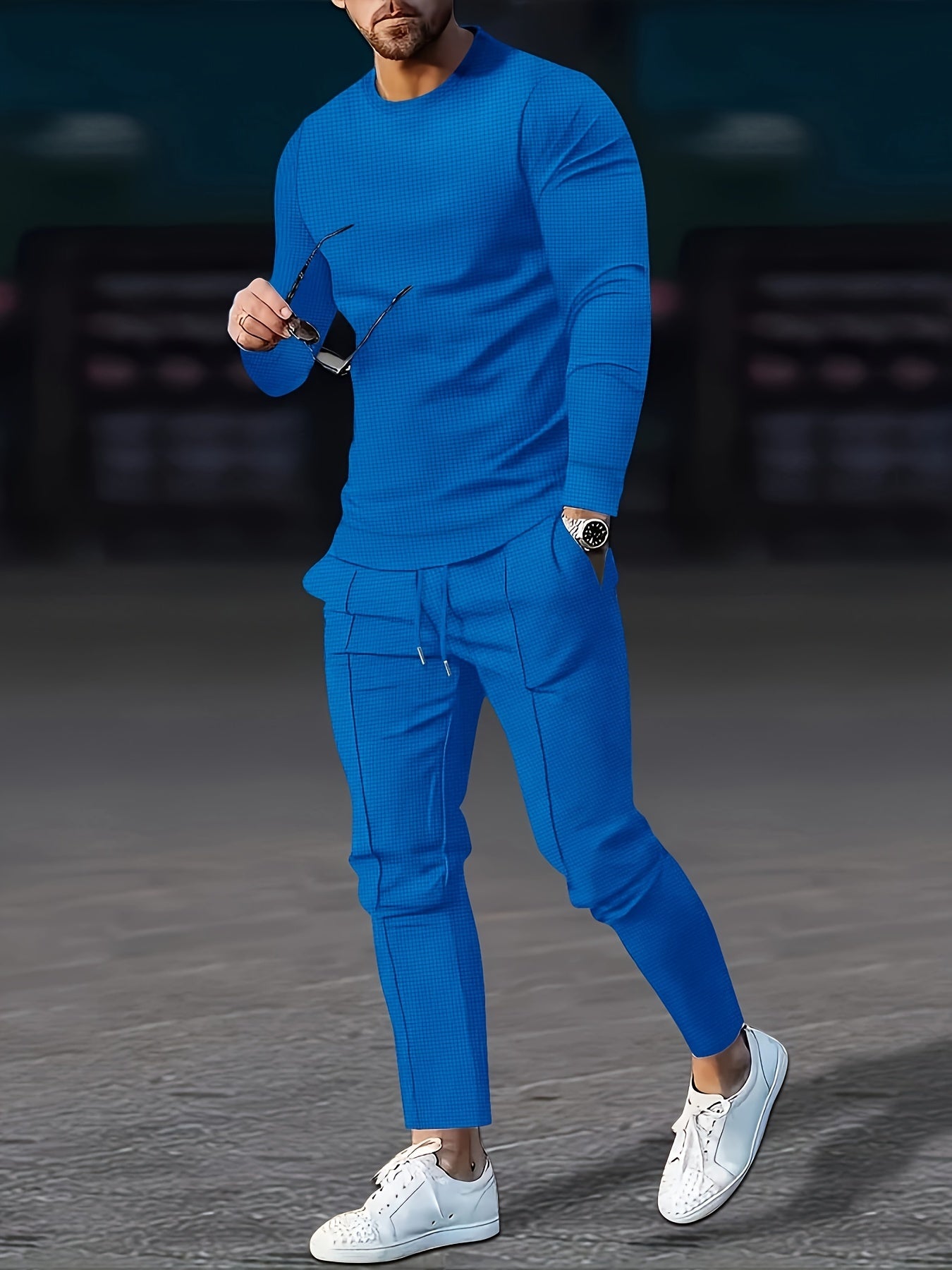 Ensemble Homme 2 Pièces Nid d’Abeill