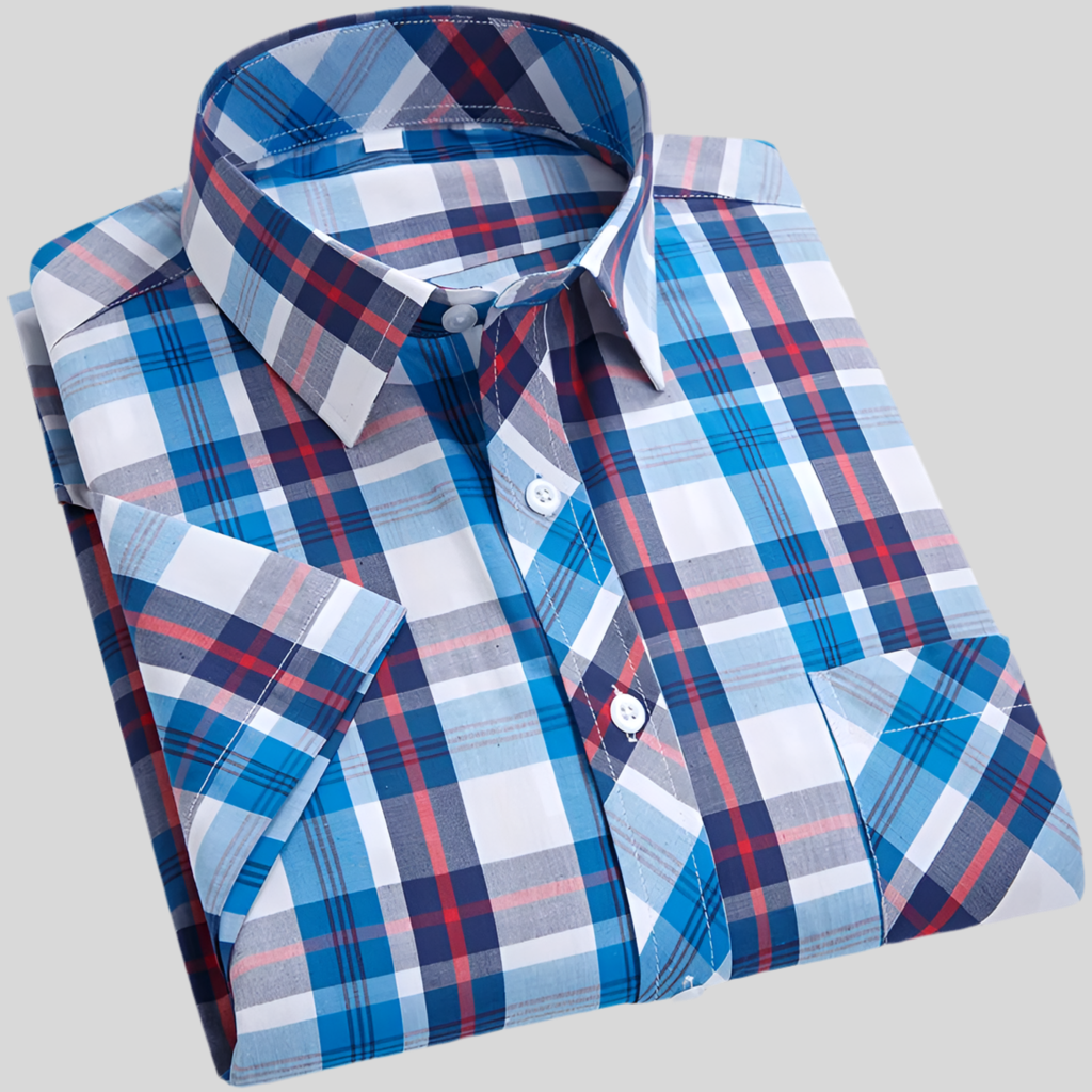 Chemise d'été grande taille en coton doux et frais