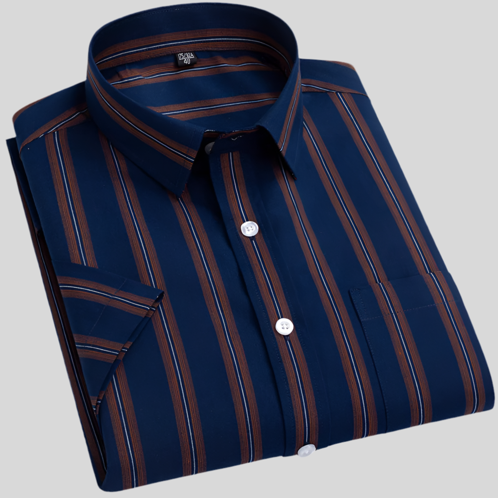 Chemise d'été grande taille en coton doux et frais