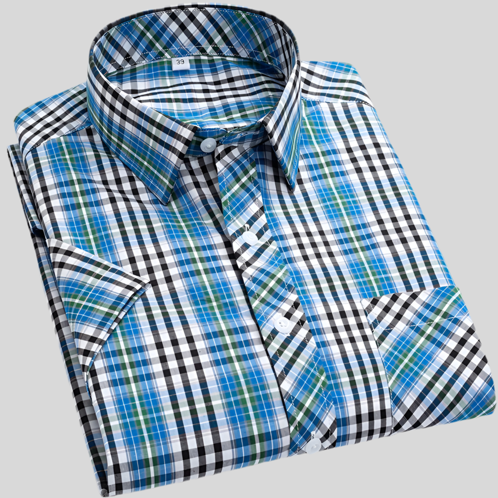Chemise d'été grande taille en coton doux et frais