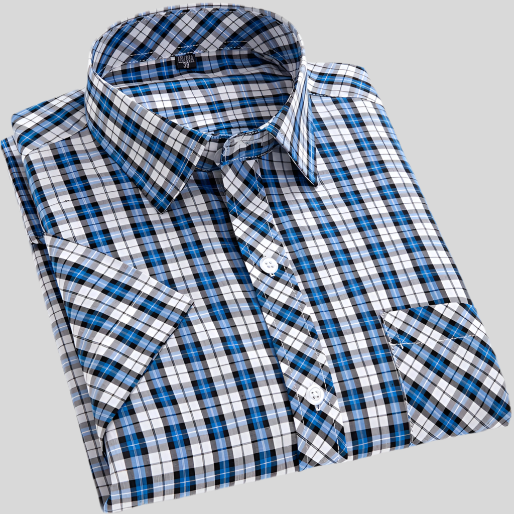 Chemise d'été grande taille en coton doux et frais