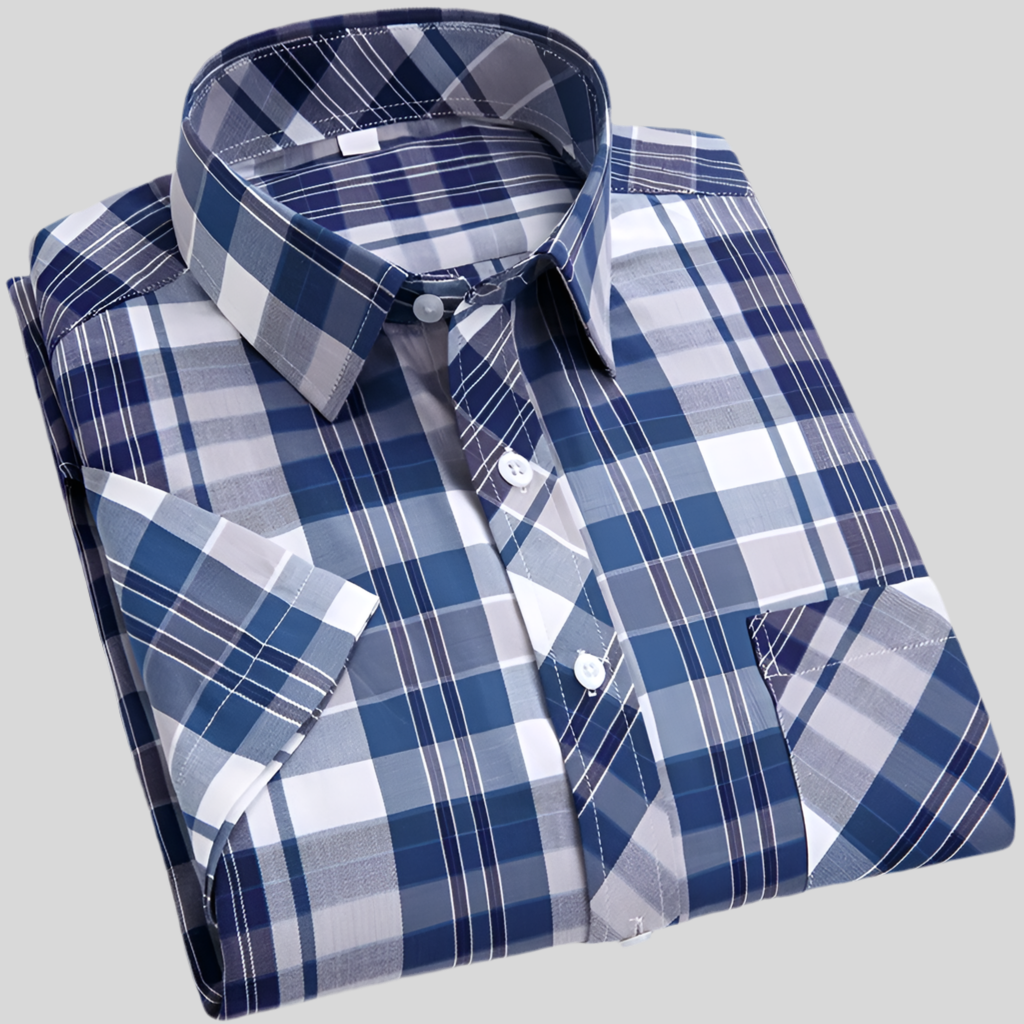 Chemise d'été grande taille en coton doux et frais