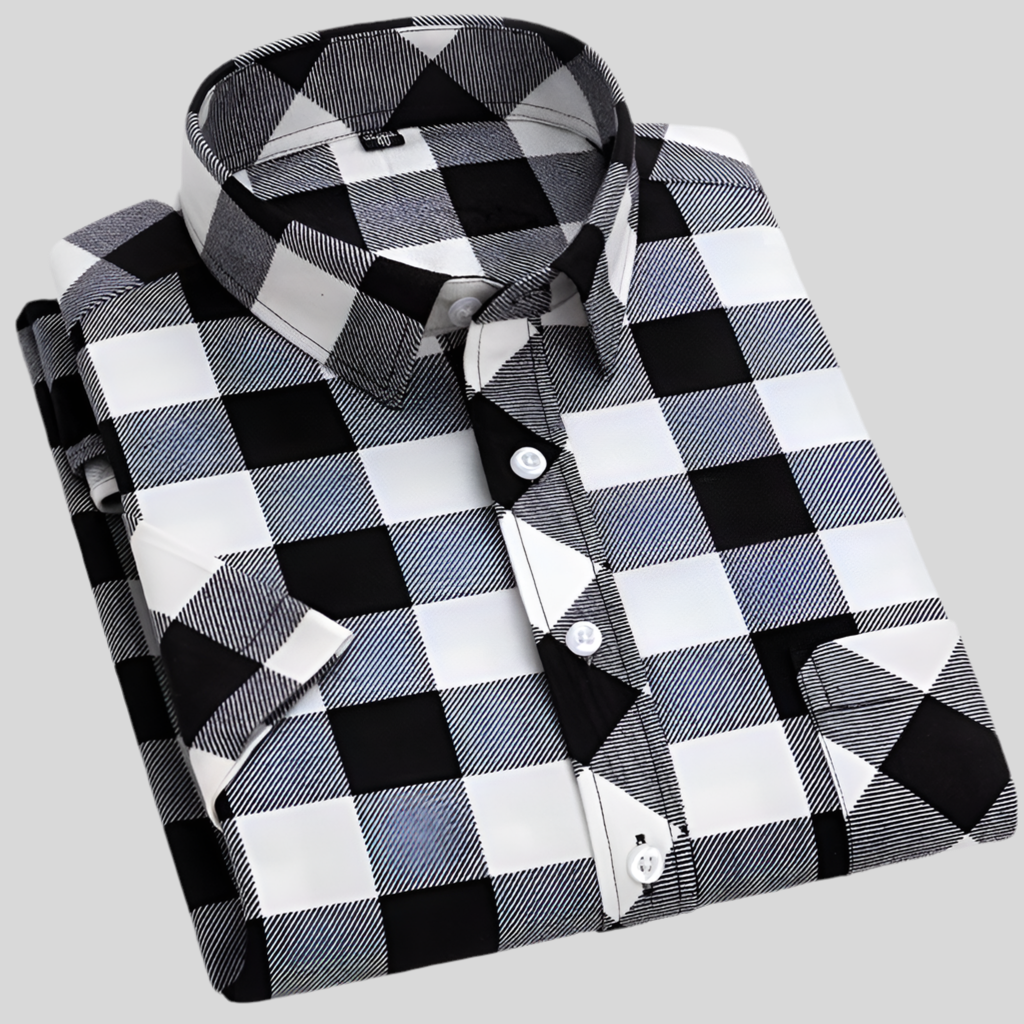 Chemise d'été grande taille en coton doux et frais