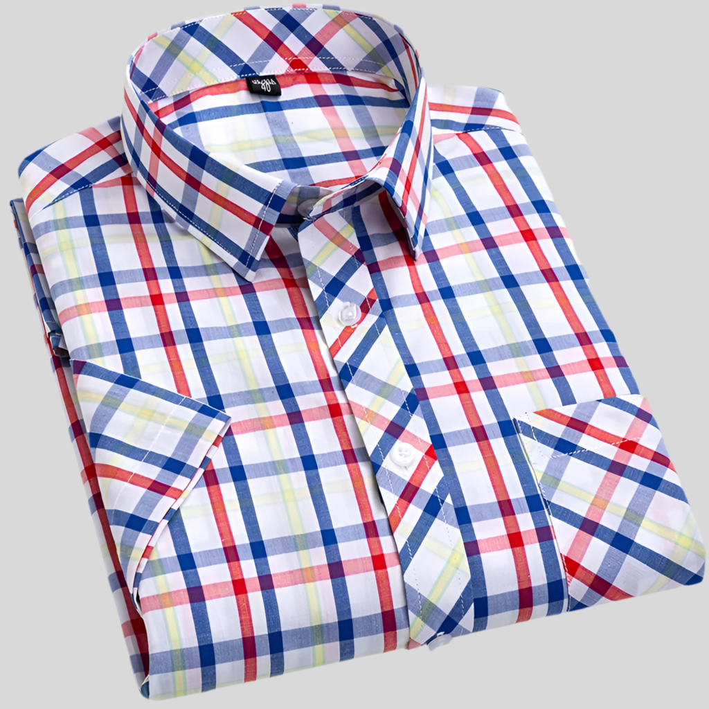 Chemise d'été grande taille en coton doux et frais
