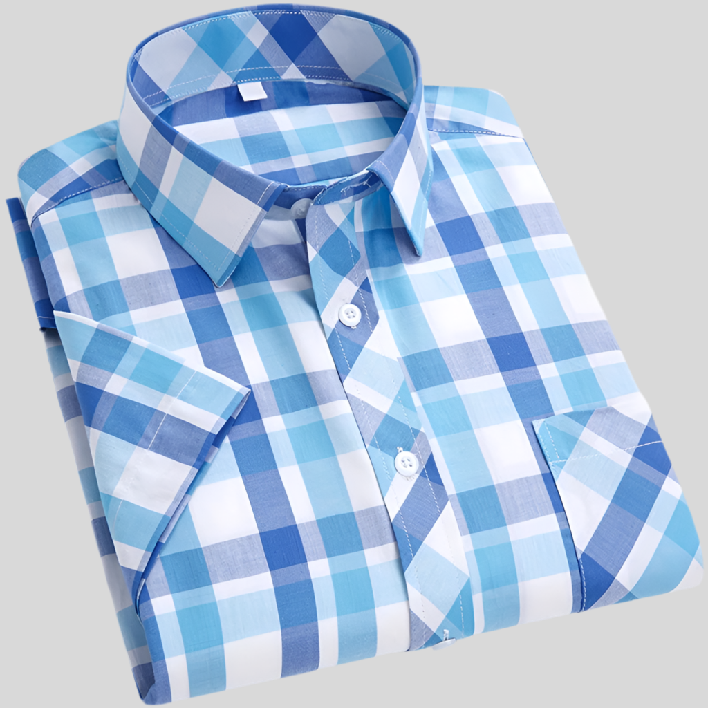 Chemise d'été grande taille en coton doux et frais