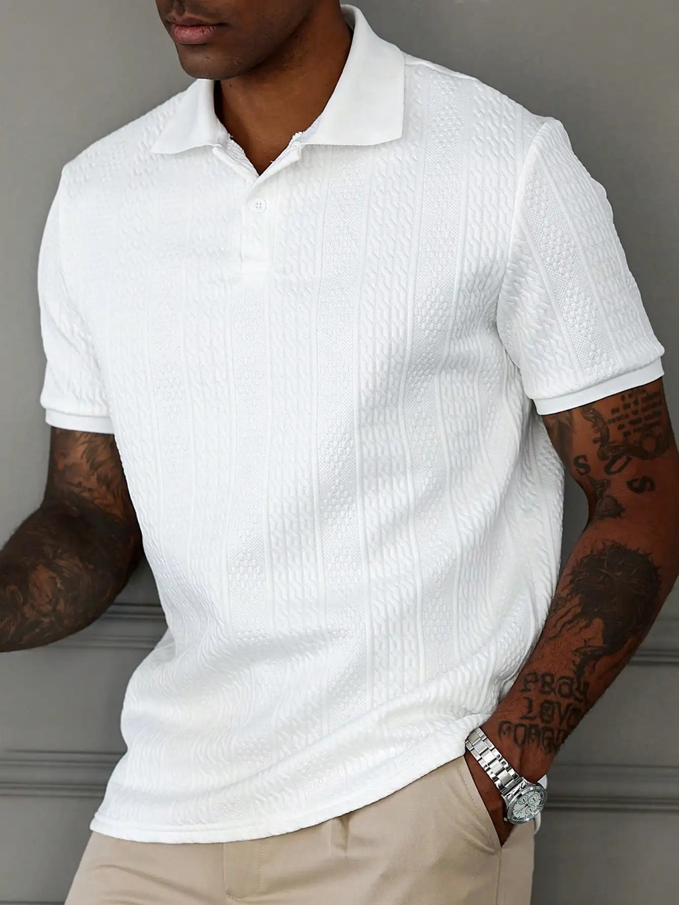 Polo d’été homme décontracté