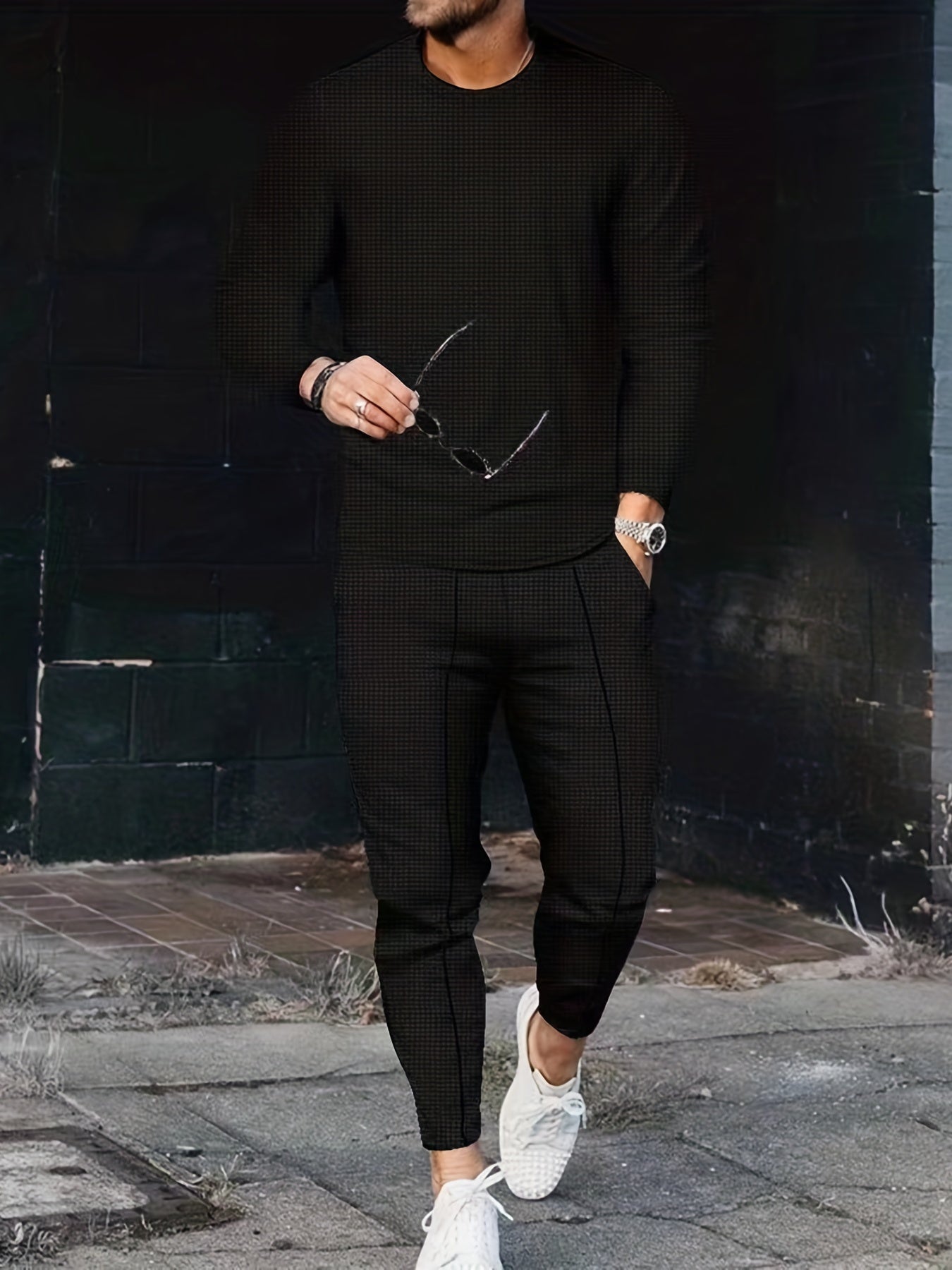 Ensemble Homme 2 Pièces Nid d’Abeill