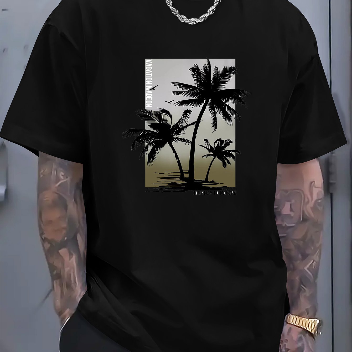 Léger & Cool – T-shirt Homme Été