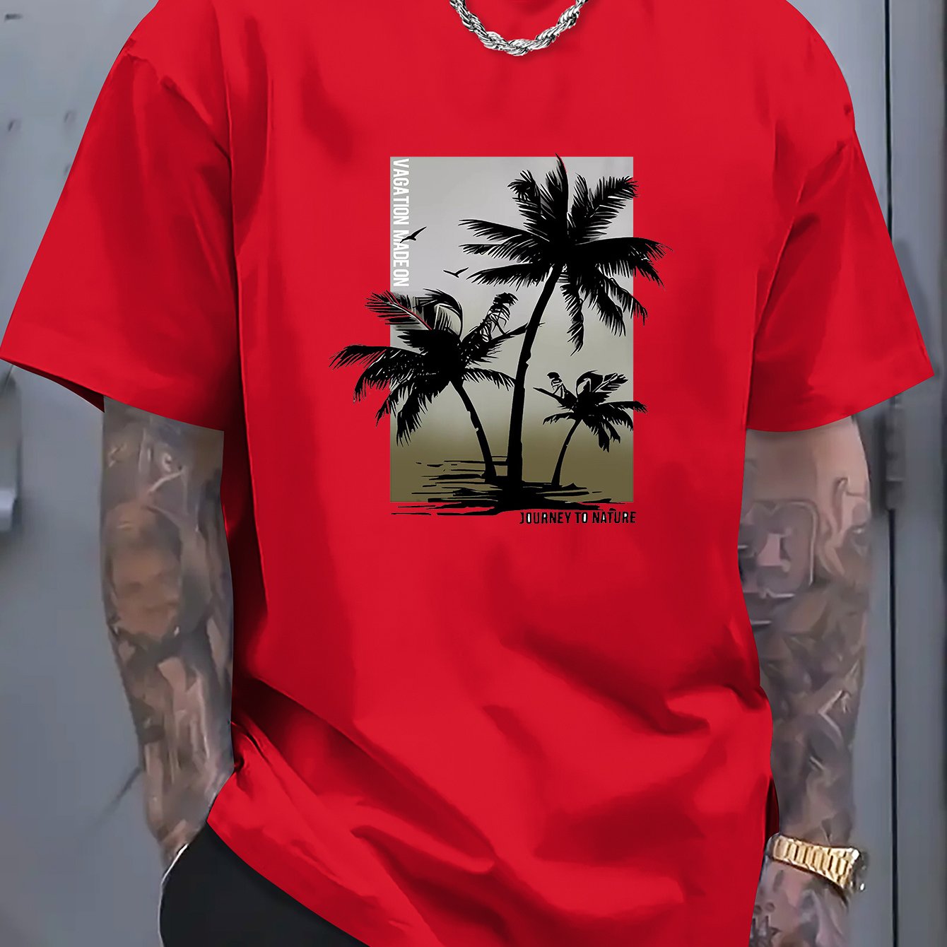 Léger & Cool – T-shirt Homme Été